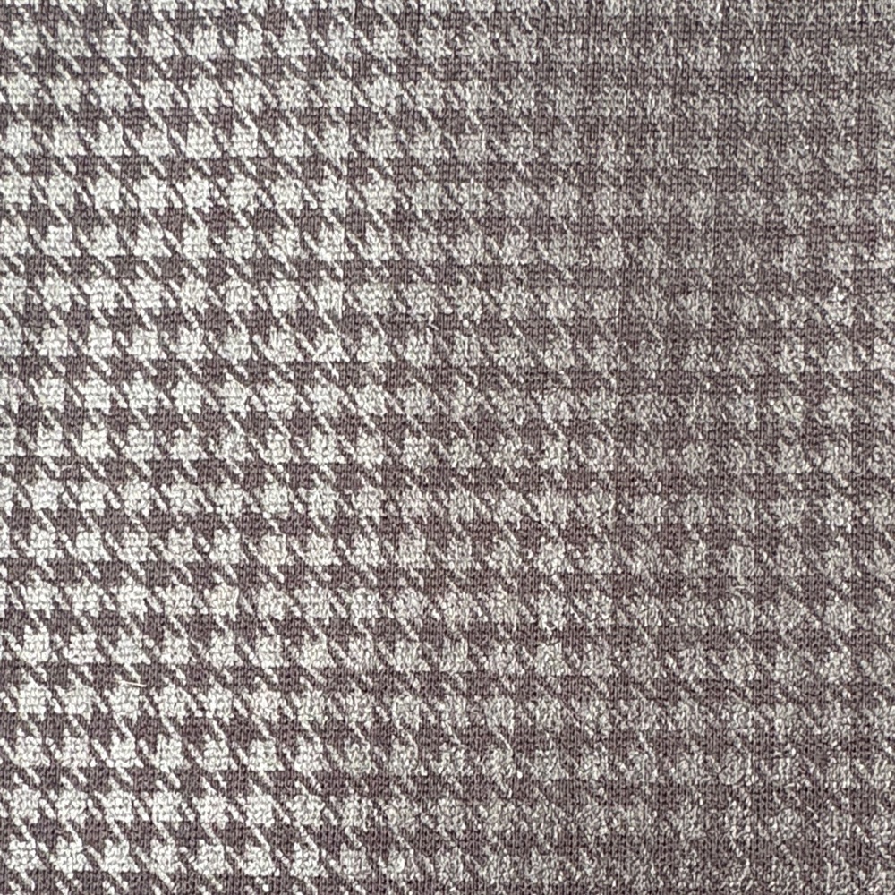 LOFT black houndstooth Ponte leggings - Picture 2 of 3